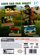 Shrek the Third Back Cover - Nintendo Wii Pre-Played