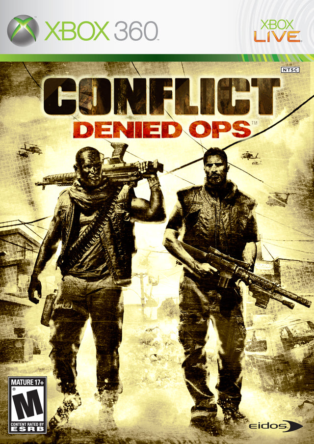 Conflict Denied Ops Front Cover - Xbox 360 Pre-Played