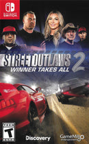 Street Outlaws 2 Winner Takes All Front Cover - Nintendo Switch Pre-Played