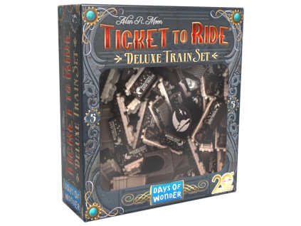 Ticket to Ride Deluxe Train Set 20th Anniversary - Black