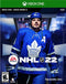 NHL 22 Front Cover - Xbox One Pre-Played