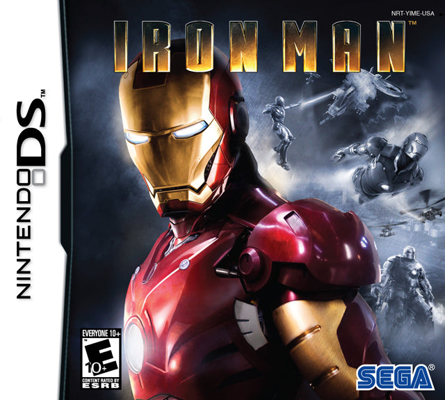 Iron Man Front Cover - Nintendo DS Pre-Played