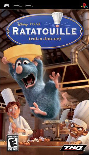 Ratatouille Front Cover - PSP Pre-Played