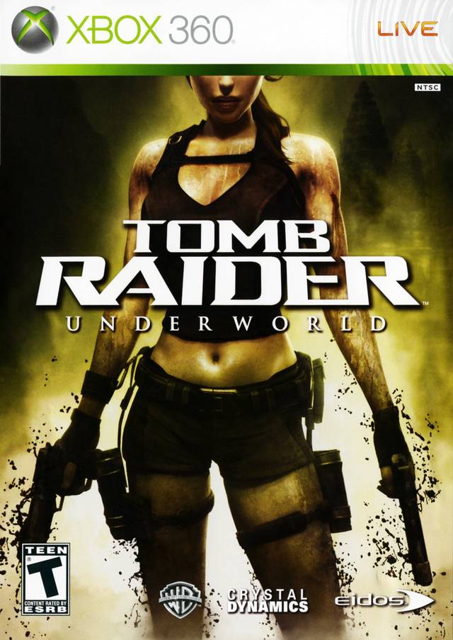 Tomb Raider Underworld Front Cover - Xbox 360 Pre-Played