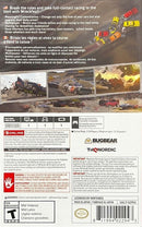 Wreckfest Back Cover - Nintendo Switch Pre-Played