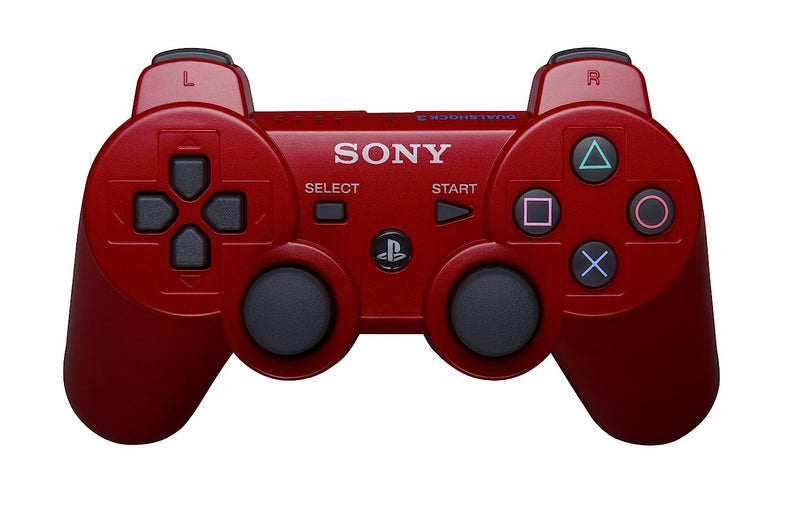 Playstation 3 Dualshock 3 Wireless Red Controller - Pre-Played