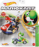 Yoshi Pipe Frame Kart - Mario Kart Hot Wheels