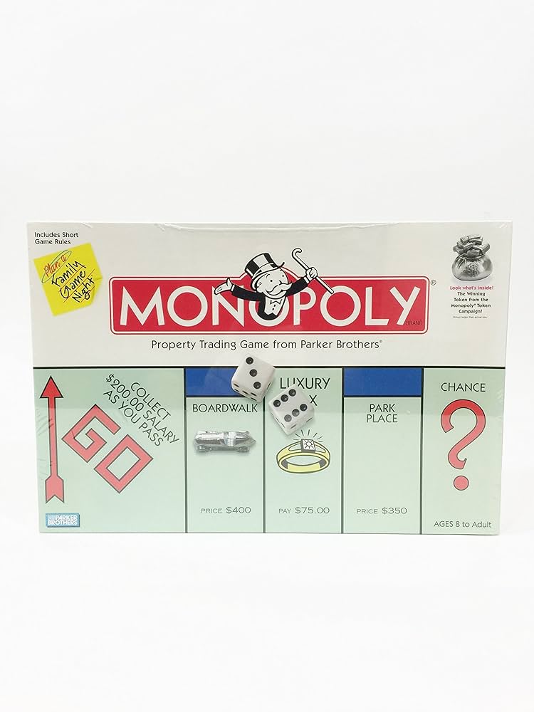 Monopoly 1998 Winning Token edition - Pre-Played