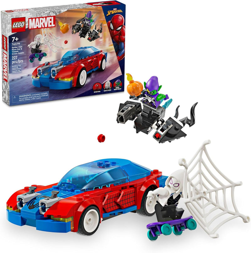 Spider-Man Race Car & Venom Green Goblin - LEGO Marvel 76279