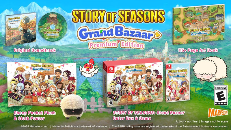 Story of Seasons: Grand Bazaar Premium Edition - Nintendo Switch