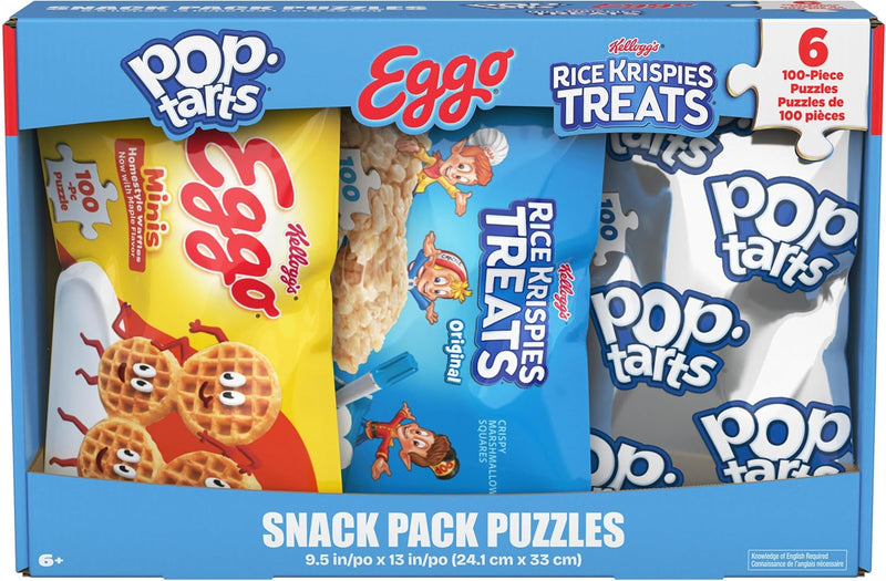 Snack Puzzles 6-pack