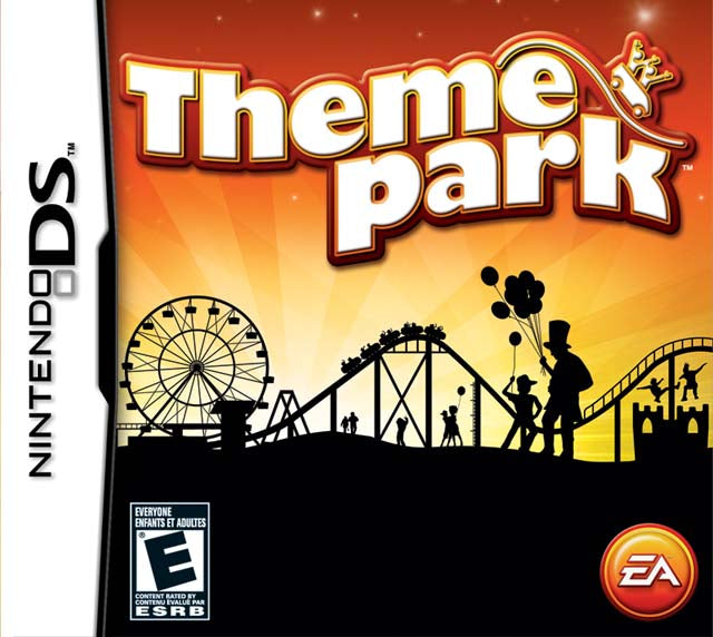 Theme Park Front Cover - Nintendo DS Pre-Played