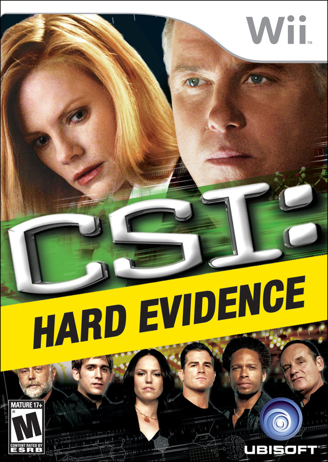 CSI Hard Evidence  - Nintendo Wii Pre-Played
