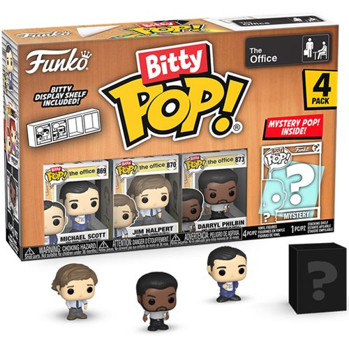 Bitty Pop! The Office - Michael Scott 4-Pack