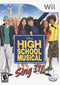 Disney Sing It High School Musical Front Cover - Nintendo Wii Pre-Played