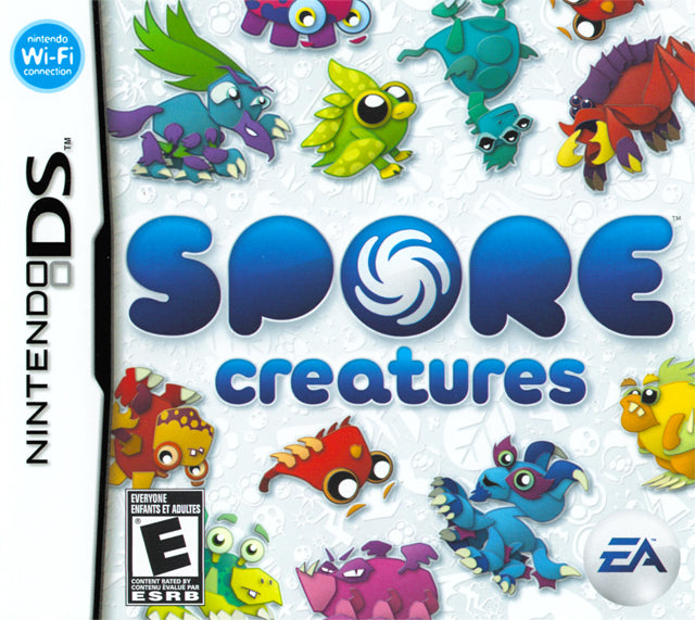 Spore Creatures Front Cover - Nintendo DS Pre-Played