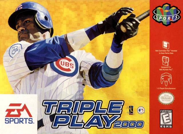Triple Play 2000 - Nintendo 64 Pre-Played