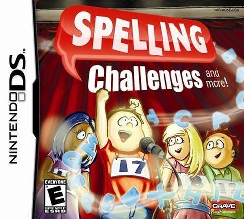 Spelling Challenges Front Cover - Nintendo DS Pre-Played