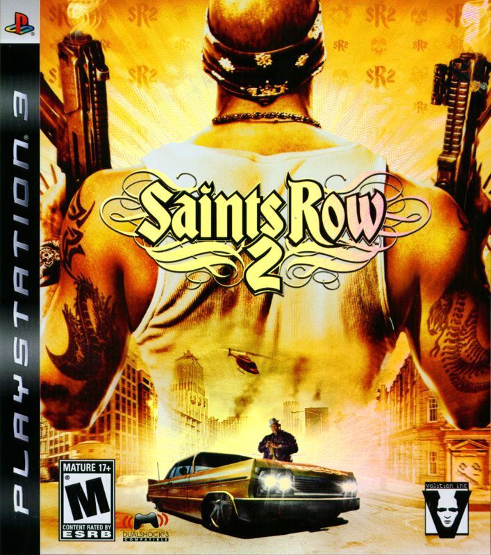 Saints Row 2 Front Cover - Playstation 3 Pre-Played