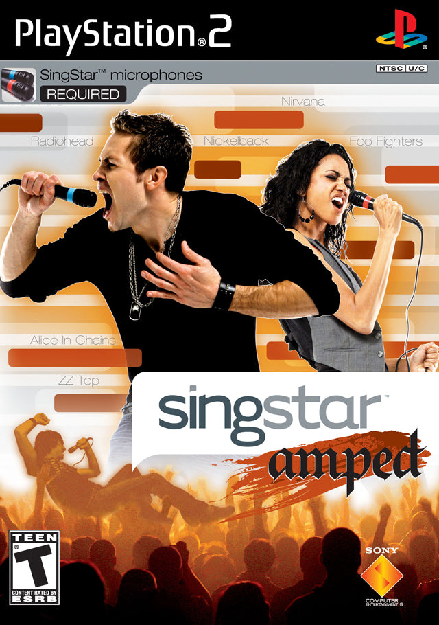 Singstar Amped  - Playstation 2 Pre-Played