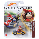 Diddy Kong Pipe Frame Kart - Mario Kart Hot Wheels