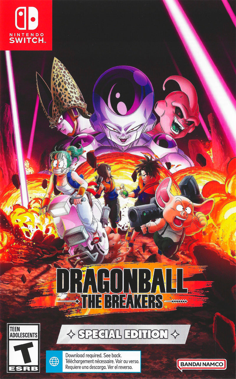 Dragon Ball: Breakers Special Edition Front Cover - Nintendo Switch Pre-Played