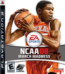 NCAA 08 March Madness Front Cover - Playstation 3 Pre-Played