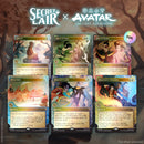 Magic the Gathering Secret Lair X Avatar: The Last Airbender One with the Elements Rainbow Foil Editon