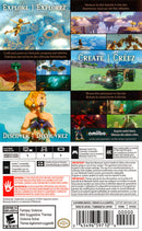 The Legend of Zelda: Tears of the Kingdom Back Cover - Nintendo Switch Pre-Played