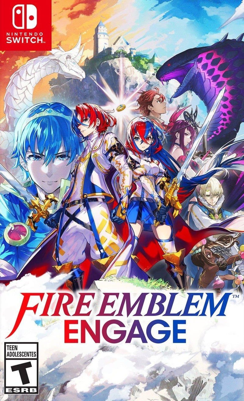Fire Emblem Engage Front Cover - Nintendo Switch Pre-Played