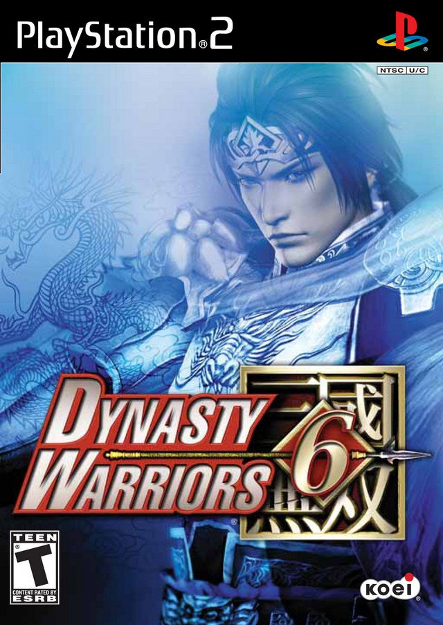 Dynasty Warriors 6 Front Cover - Playstation 2 Pre-Played