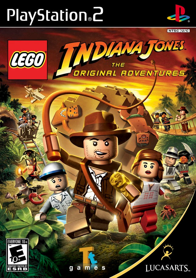 LEGO Indiana Jones Original Adventures - Playstation 2 Pre-Played