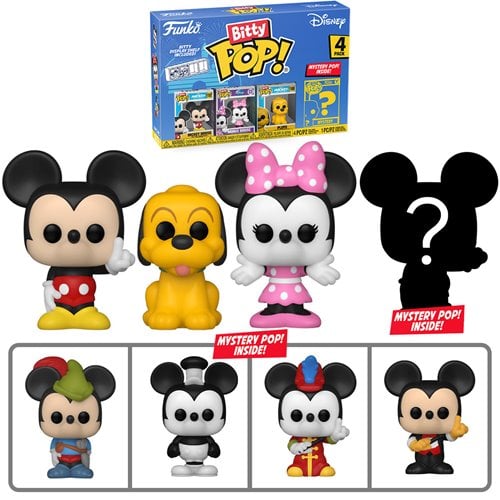 Bitty Pop! Disney Classics 4 Pack - Mickey Mouse