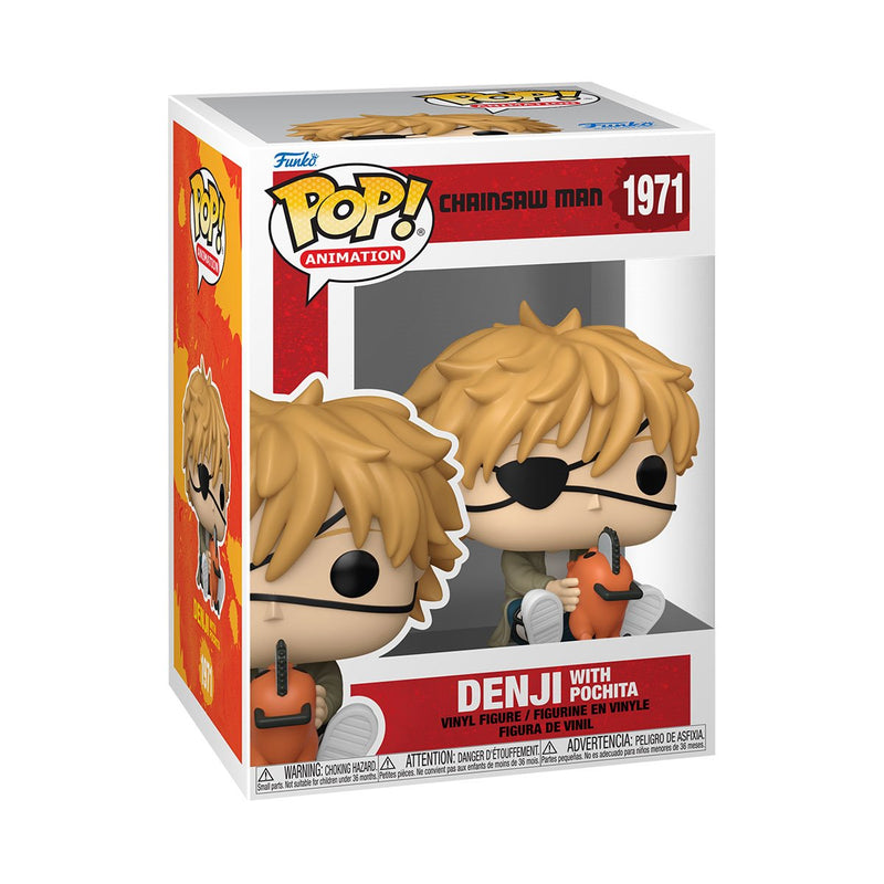 Pop! Chainsaw Man - Denji with Pochita 1971