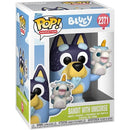 Pop! Bluey - Bandit with Unicorse 2371