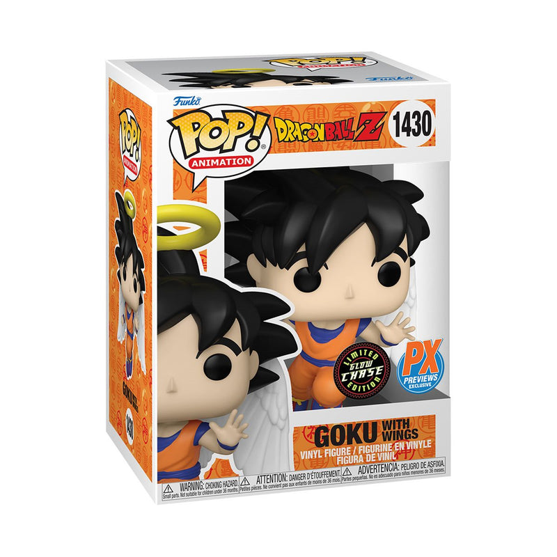 Pop! Dragon Ball Z - Goku with Wings 1430 PX Exclusive Glow in the Dark Chase