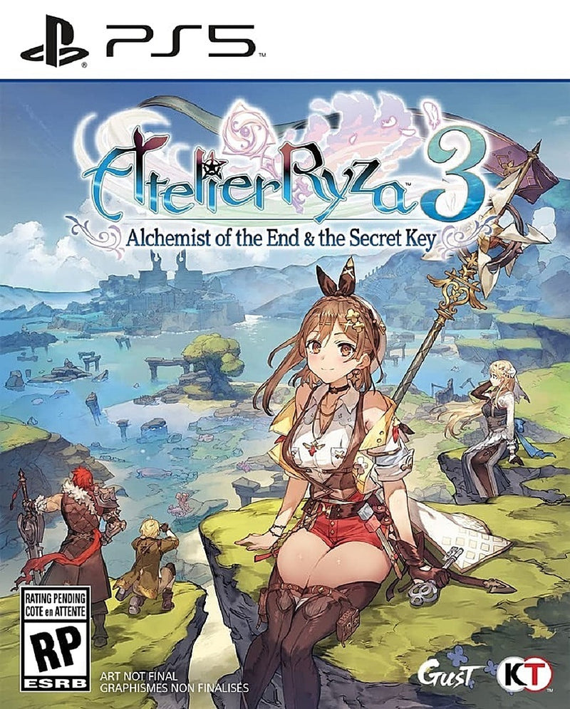 Atelier Ryza 3 Alchemist of the End & the Secret Key Front Cover - Playstation 5 Pre-Played