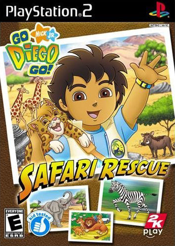 Go Diego Go Safari Rescue - Playstation 2 Pre-Played