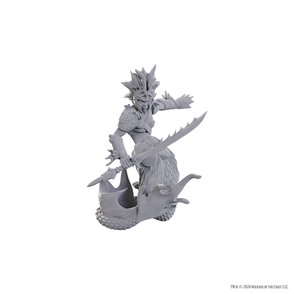 Merfolk Scout W25 - Dungeons & Dragons Nolzur's Marvelous Unpainted Miniatures