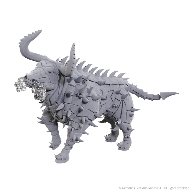Miskath Gorgon W25 - Critical Role Unpainted Miniatures