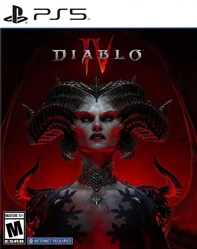 Diablo IV Front Cover - Playstation 5 Pre-Played