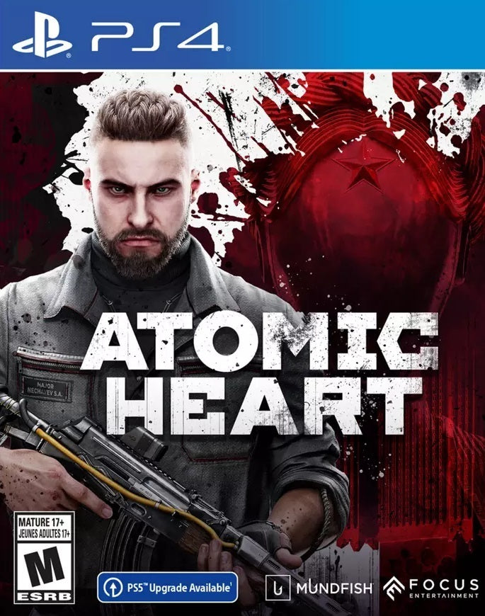 Atomic Heart Front Cover - Playstation 4 Pre-Played