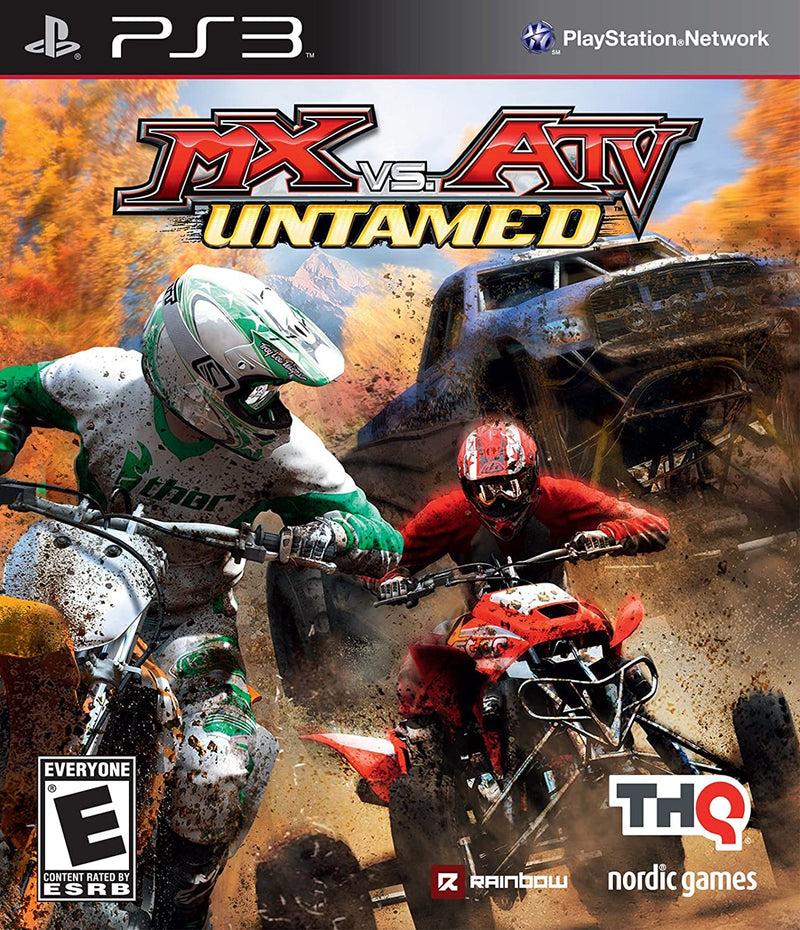 MX vs ATV Untamed Front Cover - Playstation 3 Pre-Played