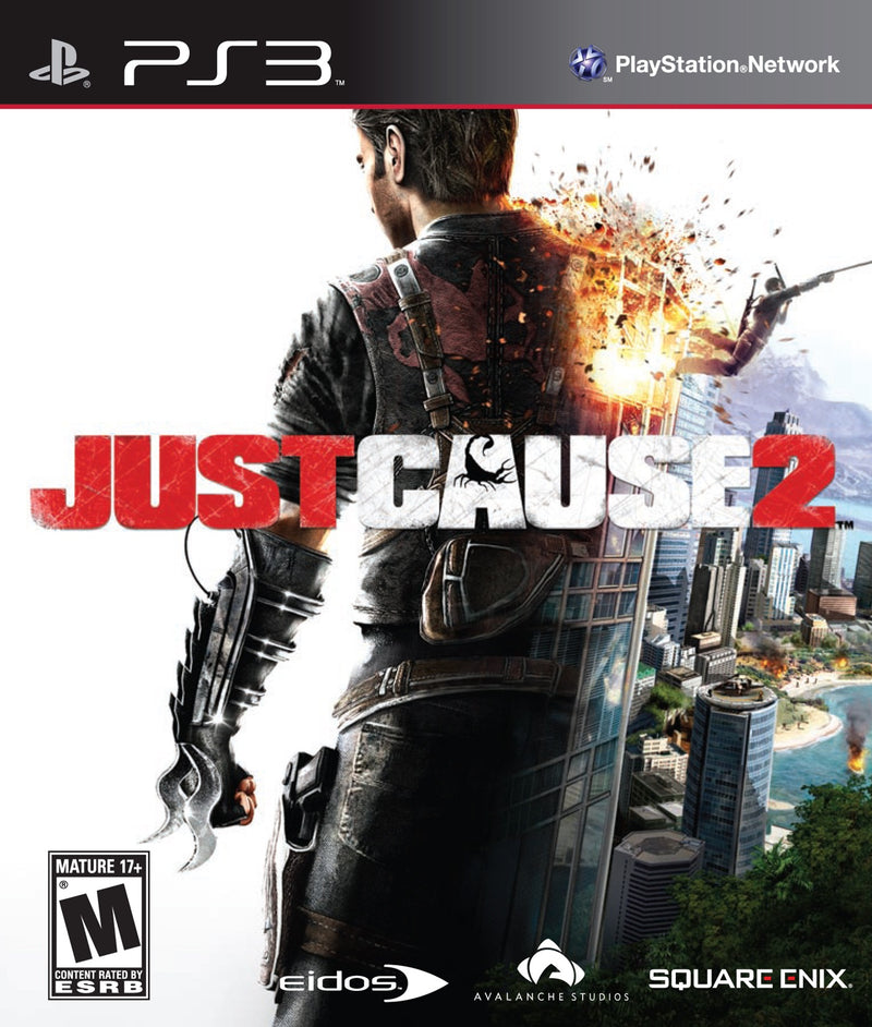 Just Cause 2 Front Cover - Playstation 3 Pre-Played