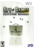 Spy Games Elevator Mission Front Cover - Nintendo Wii Pre-Played