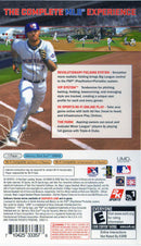 Major League Baseball 2K8 Back Cover - PSP Pre-Played