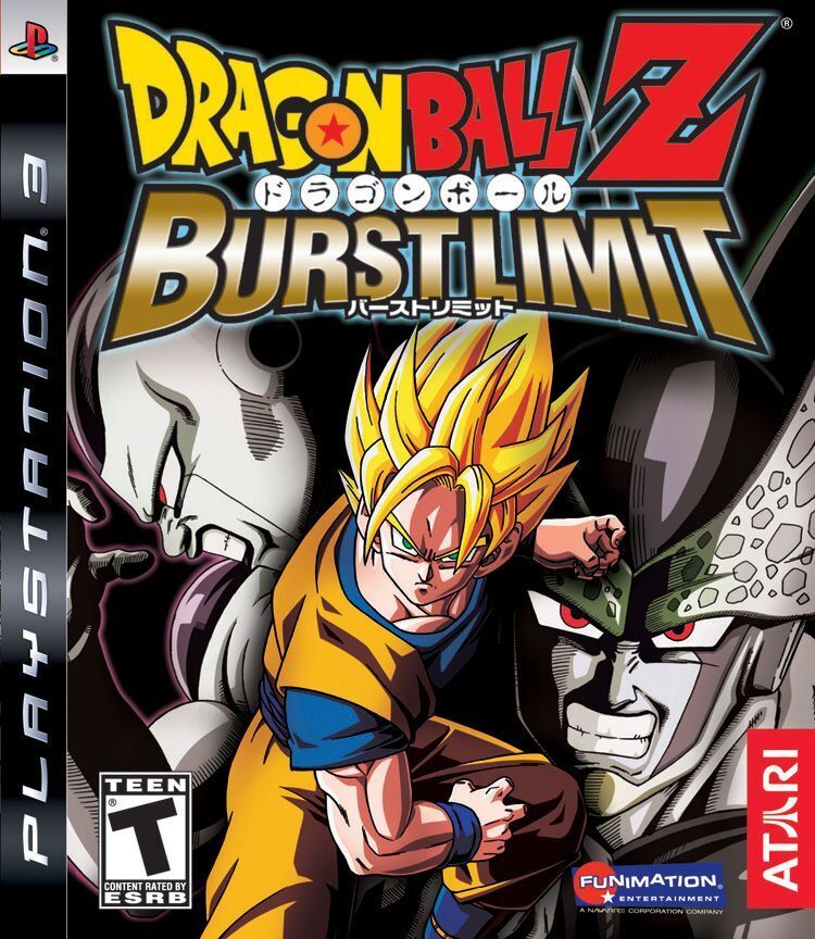 Dragon Ball Z Burst Limit Front Cover - Playstation 3 Pre-Played
