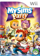 MySims Party Front Cover - Nintendo Wii Pre-Played