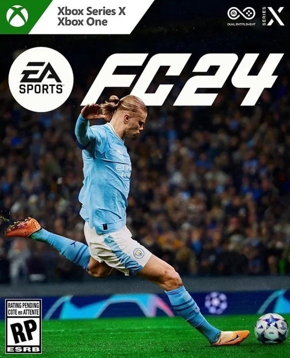 EA Sports FC24 Front Cover - Xbox One Pre-Played
