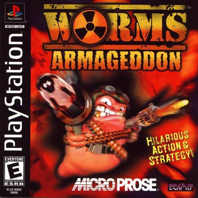 Worms Armageddon - Playstation 1 Pre-Played